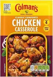 COLMANS CHICKEN CASSEROLE 40G