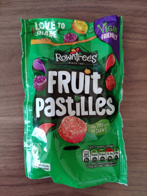 ROWNTREE FRUIT PASTILLES POUCH BAG 143G