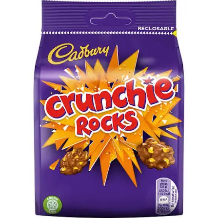 CRUNCH BITESIZE ROCKS 100G